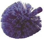 DUSTER, ROUND, SOFT FLAGGED PVS BRISTLES, CARLISLE SANITARY MAINTENANCE, BLUE THUMBNAIL